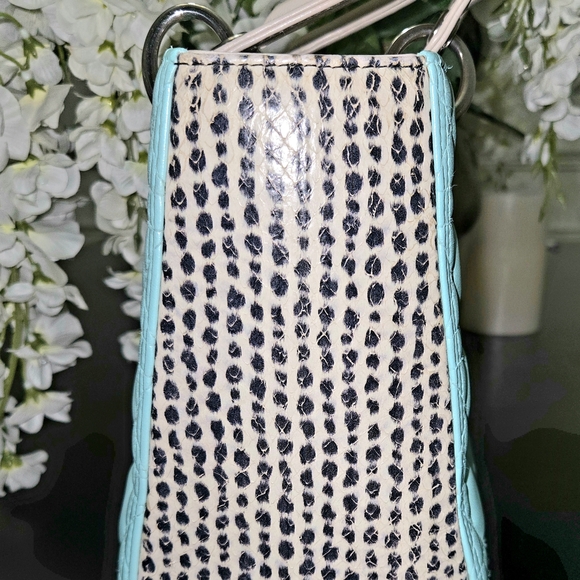 Christian Dior Mint Green Leather Spotted Python Medium Lady Dior Bag - Picture 8 of 10